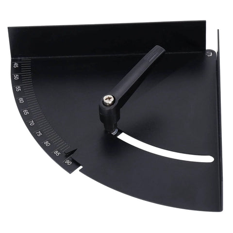 Handy Variable Angle Fixture For Woodworking Angle Clamp And Corner Fixer With Protractor 90 Degree Built Tough Black Finish Adjustable Screw