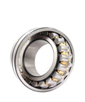 Top Shelf Straight Up Spherical Roller Bearing 21313W33 showcasing polished steel and brass components for engine machinery use.