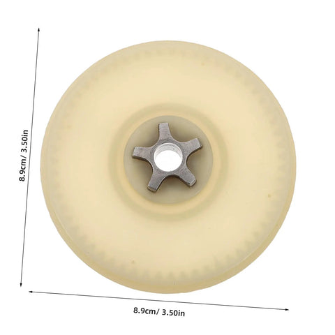 2 Pack Electric Chainsaw Sprocket And Plastic Drive Gear Replacement Kit, Compatible With Remington Inner Gear, 8.9cm plastic gear