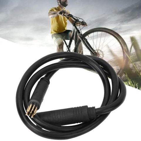 9 Pin E Bike Motor Extension Cable Waterproof Female To Male Wheel Wire 1.5x600mm Heavy Duty E Bike Cable Conversion Kit For Marine Boats Trucks RVs Outdoors