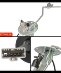 Electric Fuel Pump Assembly Compatible With Honda Civic And Crx 1990 To 1991 L4 1.5L And 1.6L Engines close-up view of connector and assembly details.