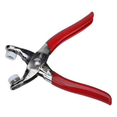 Easy Press Snap Fastener Pliers Kit With 108 Snaps 3/16 Inch For Shirts Jeans Jackets Bags And Crafts Clean Finish