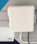 Weatherproof Outdoor Junction Box For Electronics, Tough As Nails Plastic Electrical Enclosure, Dustproof And Watertight