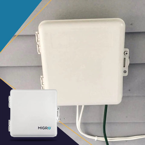 Weatherproof Outdoor Junction Box For Electronics, Tough As Nails Plastic Electrical Enclosure, Dustproof And Watertight
