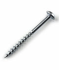 Single Zinc Pocket Hole Screw 2 Inch Coarse Thread Maxi Loc Flat Head For Woodworking And Cabinetry 50 Count Indoor Use SML C2 50