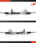 Power Steering Rack And Pinion Assembly With Inner Tie Rods For Nissan Pathfinder 2013 To 2020 Infiniti QX60 2014 To 2020 And JX35 2013 Hydraulic Power Steel Construction Includes Inner Tie Rods Plug And Play