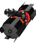 Heavy Duty Universal Disc Harrow For Grass Mowers And Tillers With 9 Teeth Weeding Wheel Workhorse Round Aluminum Iron Plow Harrow