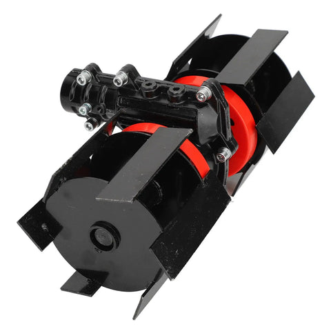 Heavy Duty Universal Disc Harrow For Grass Mowers And Tillers With 9 Teeth Weeding Wheel Workhorse Round Aluminum Iron Plow Harrow
