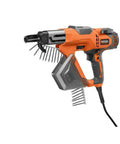 Collated Screwgun With Adjustable Nose Piece 3500 RPM Powerhouse Motor Drives Up To Two Inch Screws Depth Of Drive Control