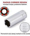 Beefy 1/4 Inch Drive Master Socket Set With Ratchets, Adapters, Extensions, And Bits, Inch And Metric, 62-Piece close-up