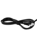 Black power cable for Water Resistant 24V Linear Actuator With 24 Inch Stroke And 450 Lbs Thrust IP66 Tough As Nails Outdoor Ready