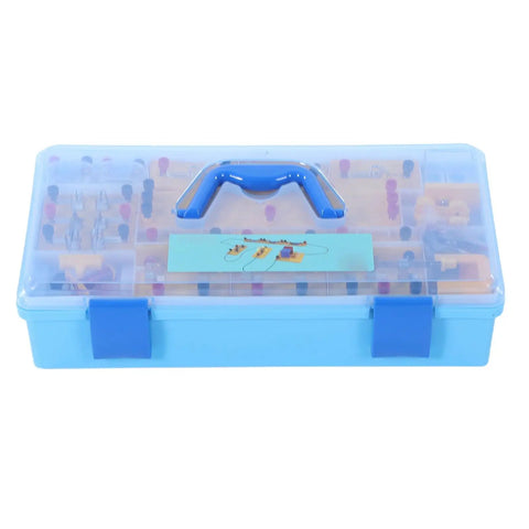 Hands On Electricity And Magnetism Lab Kit For High School Students A Complete Electromagnetism Experiment Box closed view