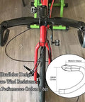 Ultra Light 31.8mm Carbon Road Bike Handlebar 400mm Wide Internal Routing 3K Matte Black Drop 127mm Reach 104mm T700 Fiber Lightweight
