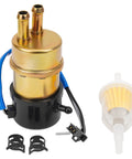 12V Electric Fuel Pump Fits Honda Goldwing GL1200A 1984-1987 and V65 Magna VF1100C 1983-1985, Plug And Play 42 LPH Flow, 1-3 PSI