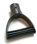 Replacement Handle For Shovels And Spades With Grippy Ribbed D Shaped Grip 39mm Inner Diameter Mount One Screw Hole Fits Gardening