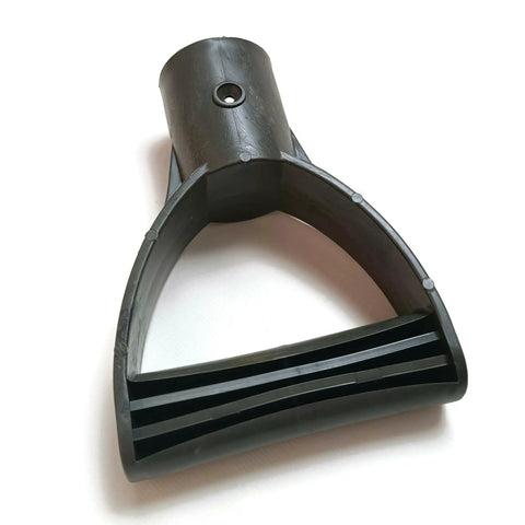 Replacement Handle For Shovels And Spades With Grippy Ribbed D Shaped Grip 39mm Inner Diameter Mount One Screw Hole Fits Gardening