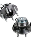 Front Wheel Bearing And Hub Assembly Pair For 2WD GM Full Size SUVs With ABS OEM Grade Fit For Cadillac Escalade ESV Tahoe Silverado