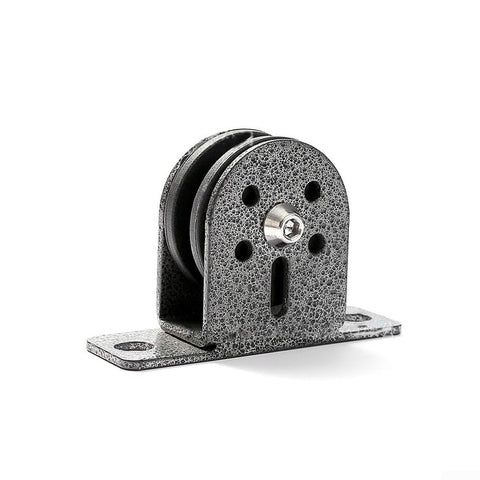Heavy Duty Fixed Pulley Lifting Sheave With Double Bearing For Silent Wire Rope Lift Up To 600 Pound Load Capacity 3mm To 10mm Cable Compatibility