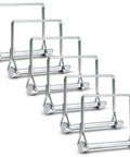 Built Tough Zinc Coated Quarter Inch Trailer Hitch Pin Set Delivers Rock Solid Grip Universal Security For RVs Farm Pull Wagons Heavy Duty Towing And Hunting Gear Sets, six zinc-coated hitch pins.