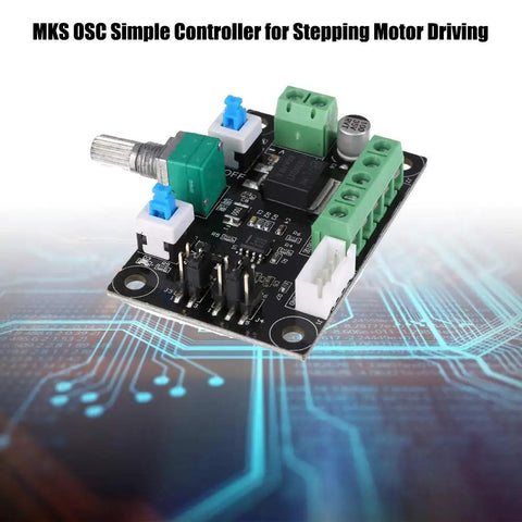 Hella Reliable Stepper Motor Speed Controller With Smooth Pwm Pulse Generator And Zero Headache Frequency Regulator Module on a circuit background.
