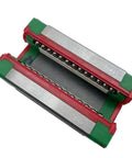 Heavy Duty Metal Linear Motion Guide Slider CGH25CA Carriage Block Rail Kit showing low friction sealed bearing design.