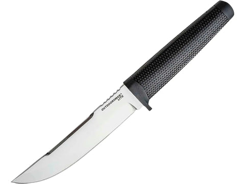 Outdoorsman Lite 6 Inch Fixed Blade Knife With 4116 Stainless Steel Textured Kraton Handle Hard Plastic Sheath Built For Hunting Survival And Camping Lightweight Yet Tough Go To Outdoor Knife