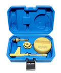 Metal Transmission Oil Filling Tool For Mercedes Benz 725.0 9 Speed 9G Tronic Transmission Oil Change Adapter in blue case