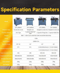 Specifications for Heavy Duty Electric Arc Chamfering Machine 0 To 4 Mm Range With Rock Solid 45 Degree R2 Bevel At 10000 Rpm.
