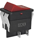 Beefy Heavy Duty Rocker On Off Switch 4 Pin IP55 125/250V 20A 2HP for Welding Machines and Household Appliances Durable