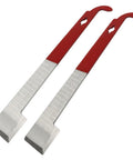 2 Pack Stainless Steel Bee Hive Scraper Tool Set, 10.5 Inch J Hook Frame Lifter Beekeeping Gear For Quick Hive Maintenance