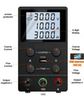 Must Have Adjustable 30V 10A And 5A DC Power Supply With RS232 Control Dual Display Voltage And Current Low Ripple Compact Lab Regulator