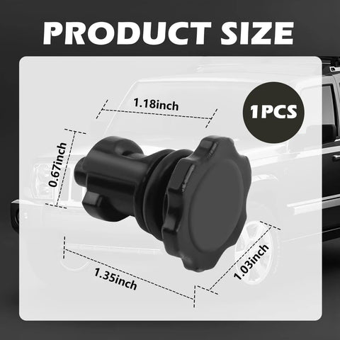Transmission Dipstick Filler Cap Replacement For Transmission Fill Plug No Hassle Install Compatible With Chrysler Dodge Jeep