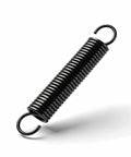 Heavy Duty Replacement Recliner Springs 4 7 8 Inch Extension Hardware featuring black steel, 29 coils and offset hooks.