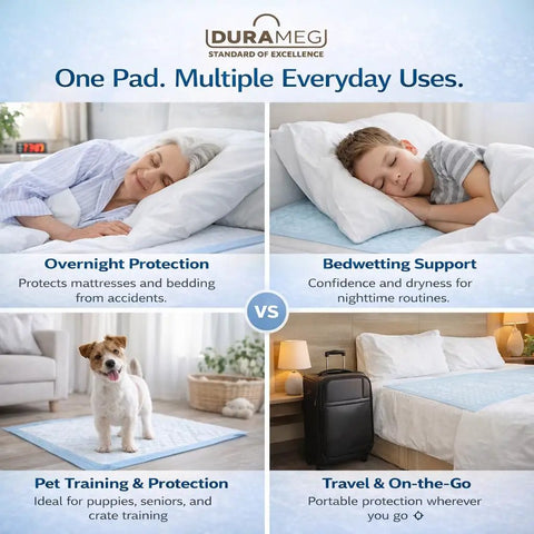 Heavy Duty Disposable Underpads 23X36 Inch 120 Pack With Sap Absorbency For Incontinence Or Puppy Training Waterproof Leak Proof Bed Pads for varied uses.