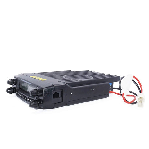Dual Band Mobile Transceiver With 50 Watt VHF And 40 Watt UHF Power, Cross Band Repeater Mode, Dual Display device front view