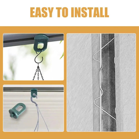 Durable Stainless Steel Greenhouse Glass Clips W Wire And Z Overlap Fixing Clamps Kit For Secure Glass Pane Mounting In Garden Greenhouse Accessories Easy Install
