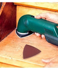 Get ready to crush your DIY projects with these awesome 30 Piece Set Of 80mm Triangular Sanding Discs featuring hook and loop back in use.