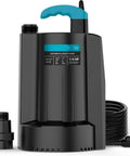Submersible Water Pump 2250GPH Sump Pump For Basement And Pool Drainage Portable Electric Utility Pump With Auto On Off