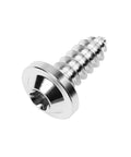 Top Shelf Grade 5 Titanium Self Tapping Screws M6x15mm showing a corrosion-proof low profile fastener for vehicle and home repairs.