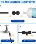 Setup guide for Outdoor Patio Misting System With 20 Brass Nozzles And Three Quarter Inch Adapter Pre Assembled.