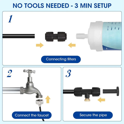 Setup guide for Outdoor Patio Misting System With 20 Brass Nozzles And Three Quarter Inch Adapter Pre Assembled.