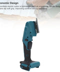 Garosa Cordless Electric Scissors 4V Power Shears with ergonomic handle and anti-slip grip for comfortable use.