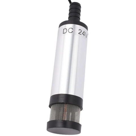 Stainless Steel Derv Fuel Transfer Pump 24V DC Electric Submersible For Water Oil Refueling Marine Farm Workshop With Extended Filter Screen For Clean Liquid Output Quick And Reliable Performance