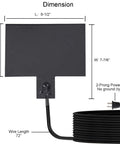 Skip The Morning Chill With Heavy Duty Silicone Battery Heater Pad Featuring Smart Thermostat Control And 120V Electric Car Battery Warmer Mat dimensions and power cord details.