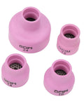 Ceramic Welding Cup Set For TIG Welding, Alumina Torch Gas Lens Kit WP 17 18 26 with No 12 14 16 24 Cups