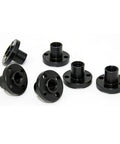 TR8x2 POM Lead Screw Nut Set Black Plastic 8mm Diameter, 2mm Pitch, 2mm Lead For 3D Printer And CNC Machine Parts, 6 Pack Replacement Nuts
