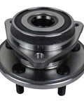 Two Pack Front Wheel Hub And Bearing Assembly Compatible With Jeep Wrangler 1999 2006 Cherokee 1999 2001 TJ 2000 2006 Five Lug Non ABS Front Axle Replacement Kit close-up
