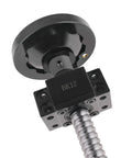 Close view of BK12 support with hand wheel for SFU1605 400mm Ball Screw Kit With Nut Hand Wheel BK12 BF12 End Supports Coupler And Screw Nut Housing