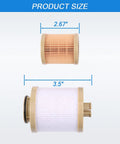 Diesel Fuel Filter Replacement For Ford 6.0L Power Stroke V8 2003 2004 2005 2006 2007 F250 F350 F450 F550 Super Duty And 2003 2005 Excursion product size