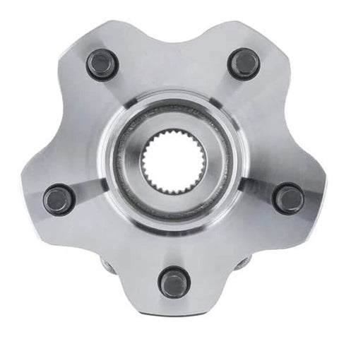 Rear Wheel Bearing Hub Assembly For 4WD Nissan Pathfinder 2013-2019, Infiniti JX35 AWD 2013, Infiniti QX60 AWD 2014-2019, Nissan Murano AWD 2015-2019 Replacement Kit Direct Fit Easy Install Premium Quality, 5-bolt square flange view